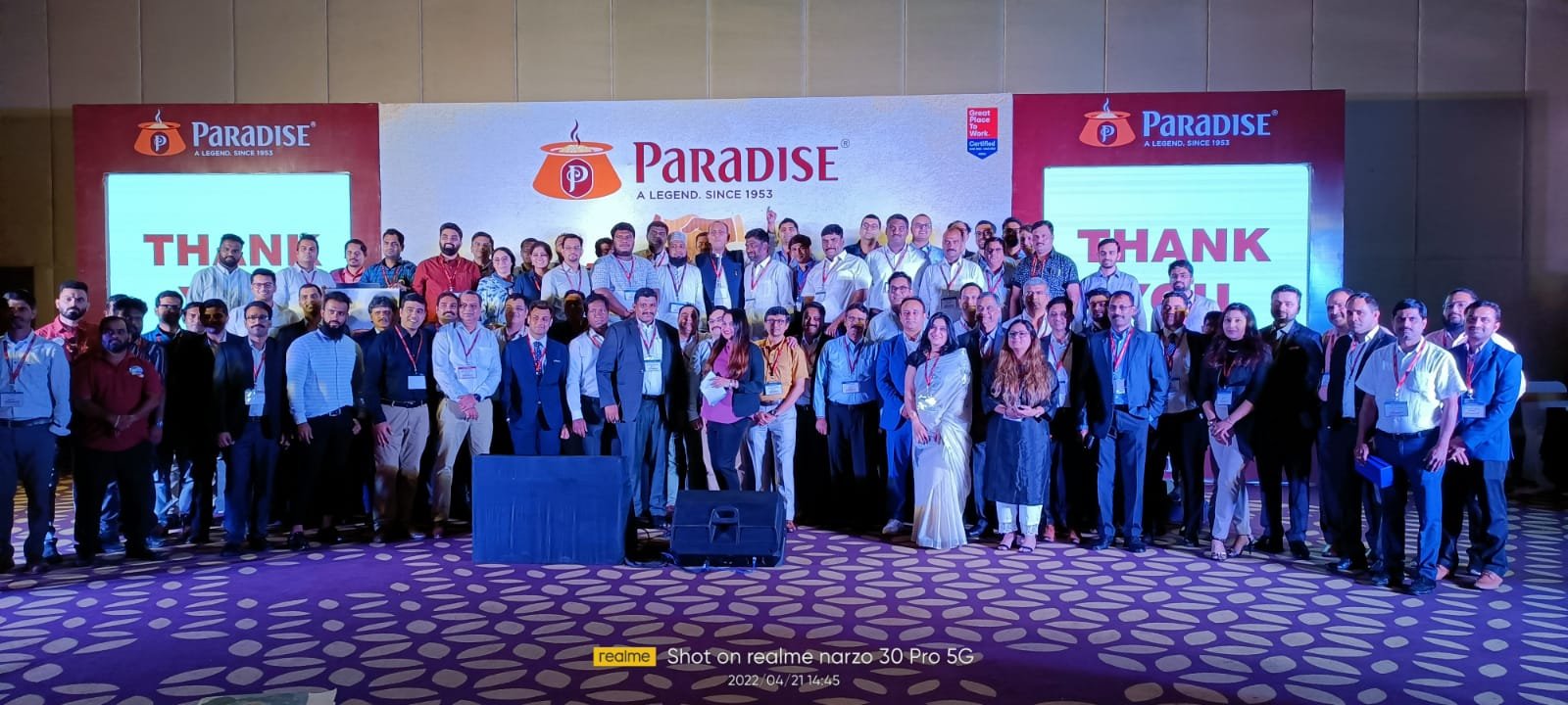 Partnership with Paradise group